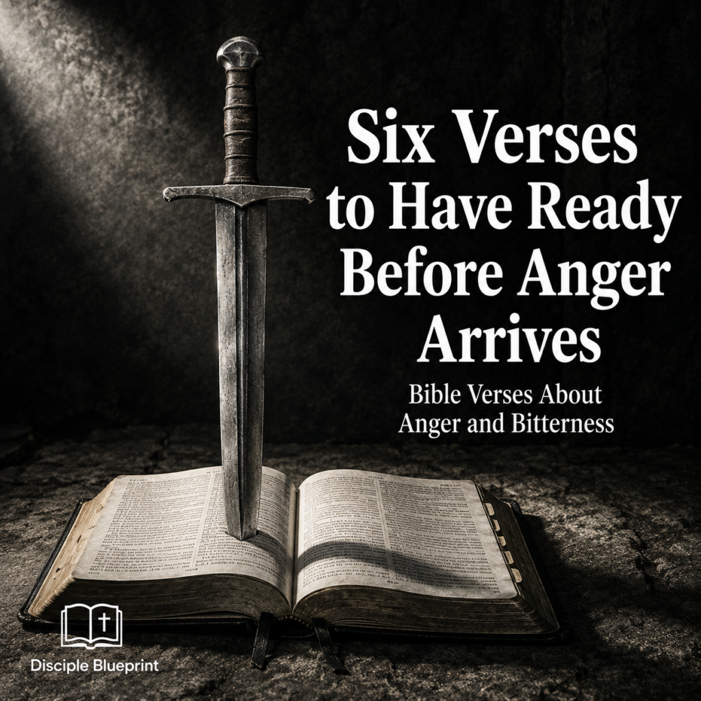 Bible Verses About Anger and Bitterness You Need - Disciple Blueprint